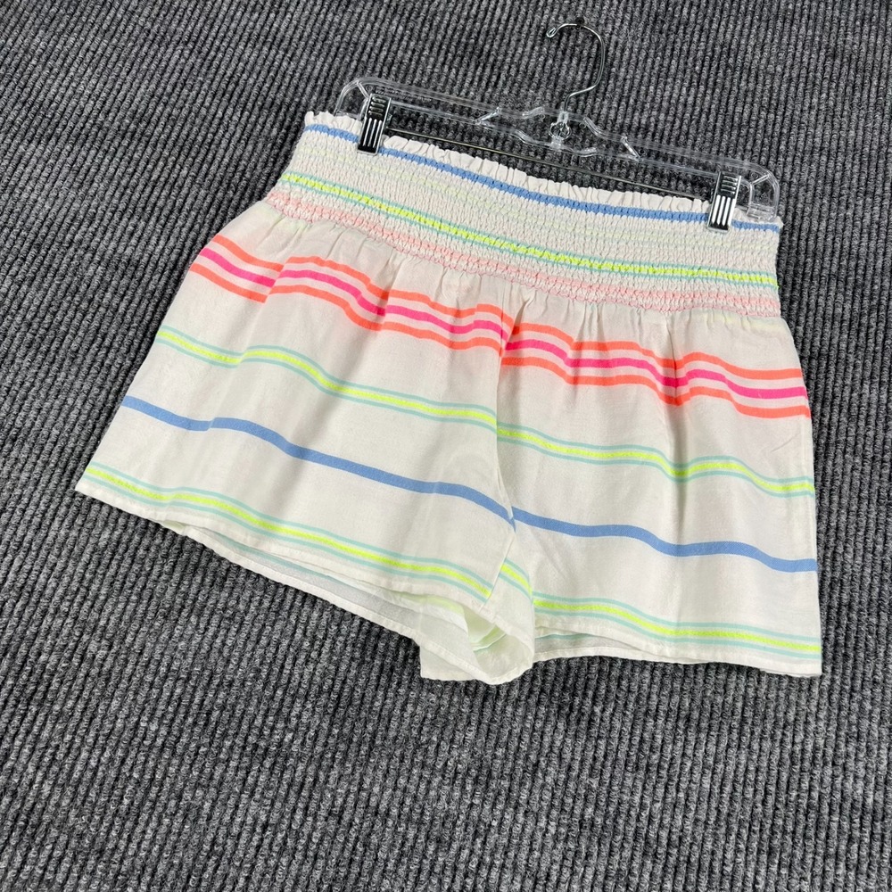 Vineyard Vines Shorts Womens Size Medium White Striped Casual Beach Vacation